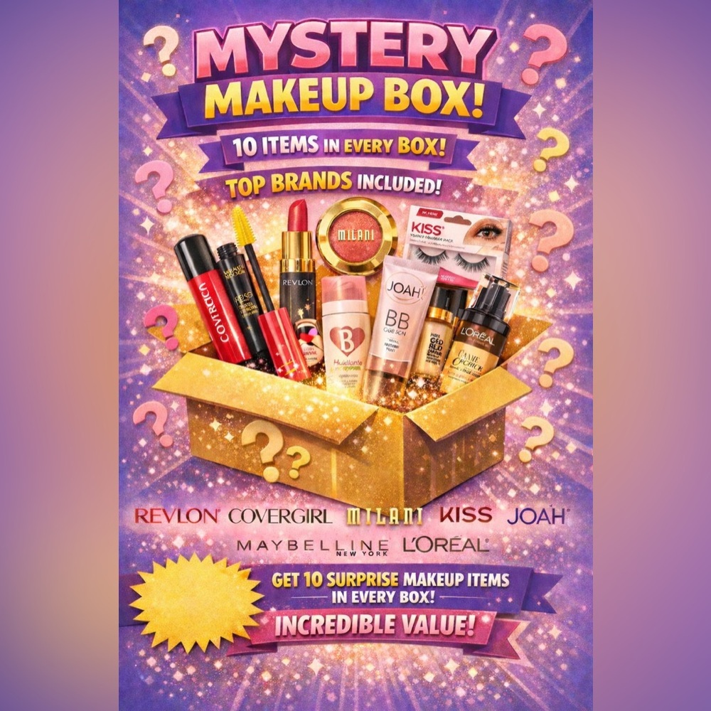 Makeup Mystery Box 10 items (DARK)